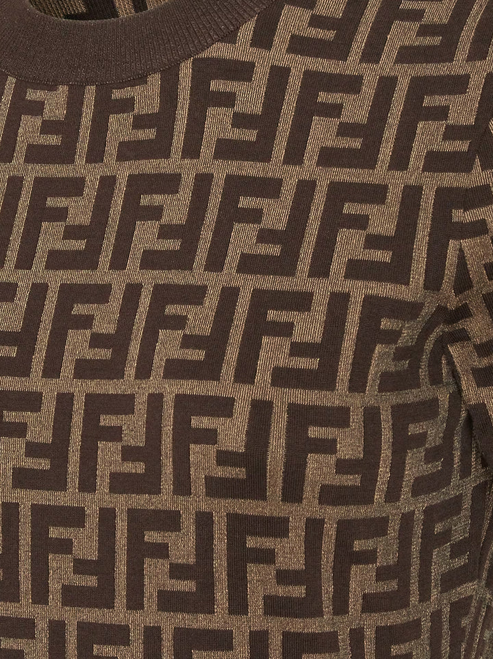 Fendi Sweaters - Marrone | 1dbd8053f08f2d904d0fa9e2aa320452a08a22f0