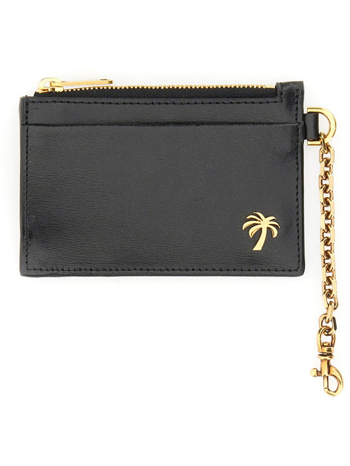 Palm Angels Portafogli e Portacarte - Black | e4feb848a12a6f2cf38b5c7587ec9b0d75600397