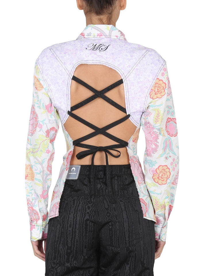 Marine Serre Camicie - Multcolor | Wanan Luxury