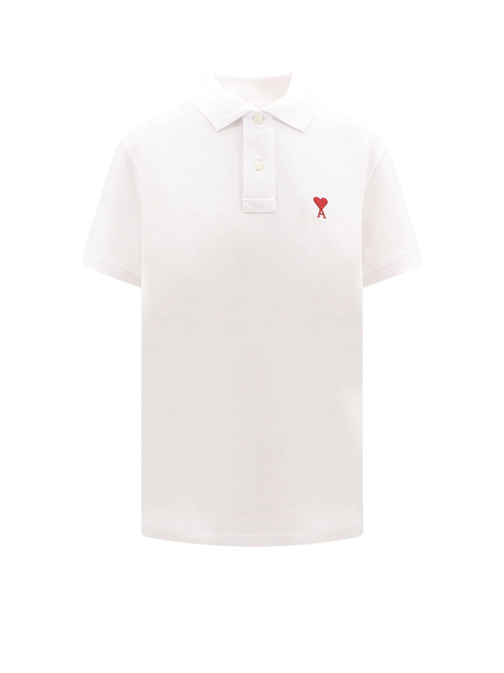 Ami Paris T-shirts and Polos - Neutral | ddabc5e23b09287d9760e0ce0e31ee808578bc66