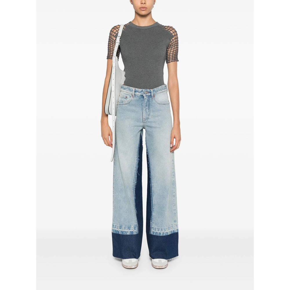 Mm6 Maison Margiela Jeans - Blu | 068791d51cac7f953816396153c48acb83594ecf
