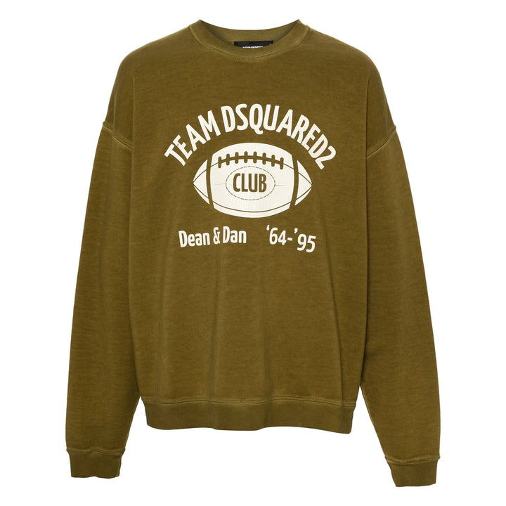 Dsquared2 Felpe - Verde | 5db851eb9d148f069fcd17b7f83738946f824b49