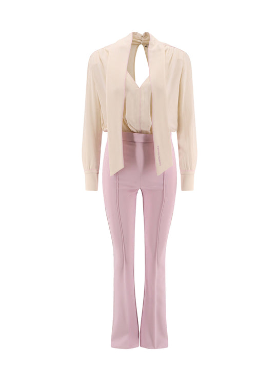 Viscose Jumsuit With Removable Trouser