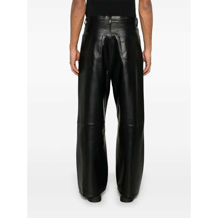 Tonywack Leather Pants - Nero | 452aa4ec2f8c497be0f8bf675e53a7762bb25c40