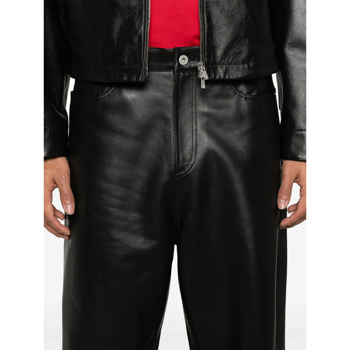 Tonywack Leather Pants - Nero | 3fa3faff2f6c1ddd0fcfae5f960cb6fb8d5e36c8