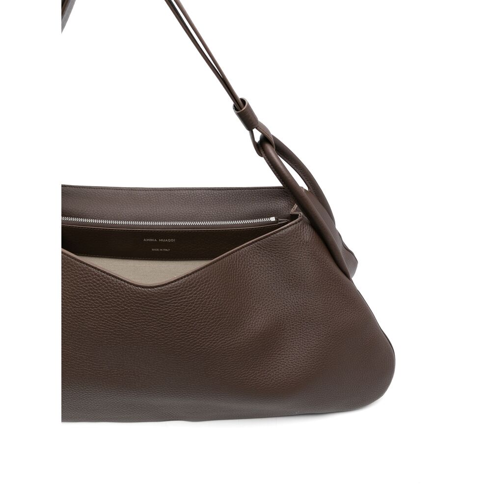 Amina Muaddi Borse - Marrone | 181e8b61a99fbe1d7429b85576f99ab5f6ef7209