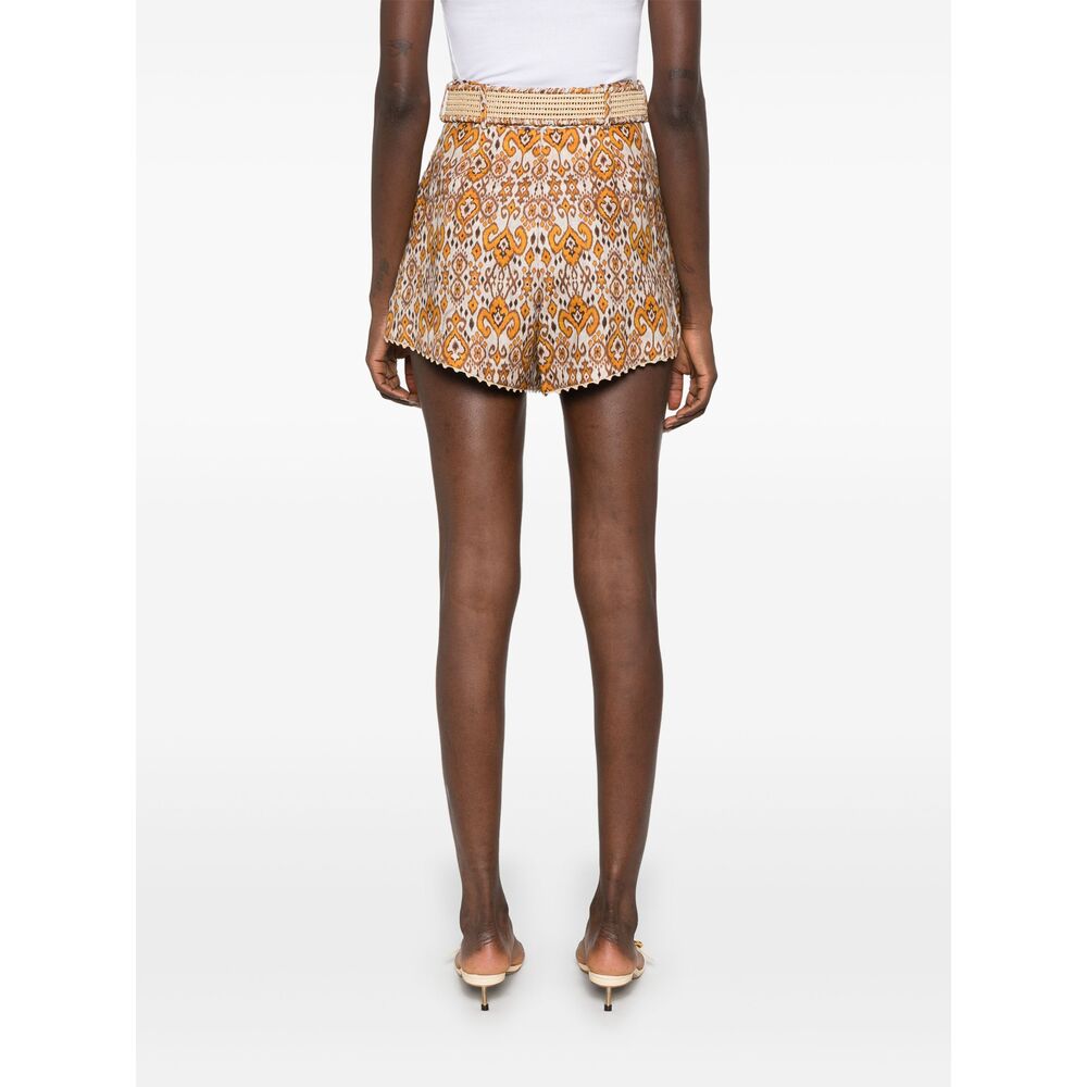 Zimmermann Shorts - Arancione, Marrone | aa0d788740497c060bc27bbb30083baae27ef9b6