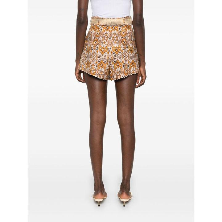 Zimmermann Shorts - Arancione, Marrone | aa0d788740497c060bc27bbb30083baae27ef9b6