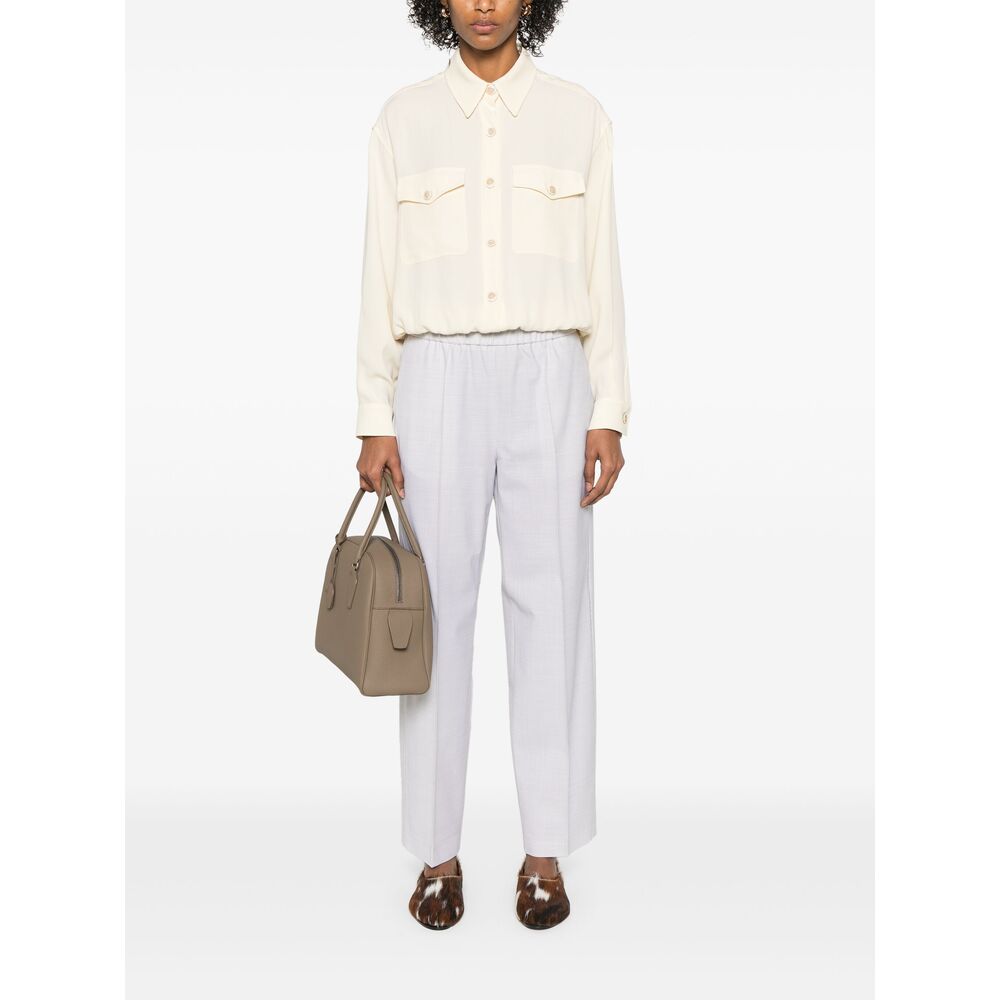 Fabiana Filippi Pantaloni - Grigio | 1df72dfabd62cc10e8b91283f2869976f44e180f