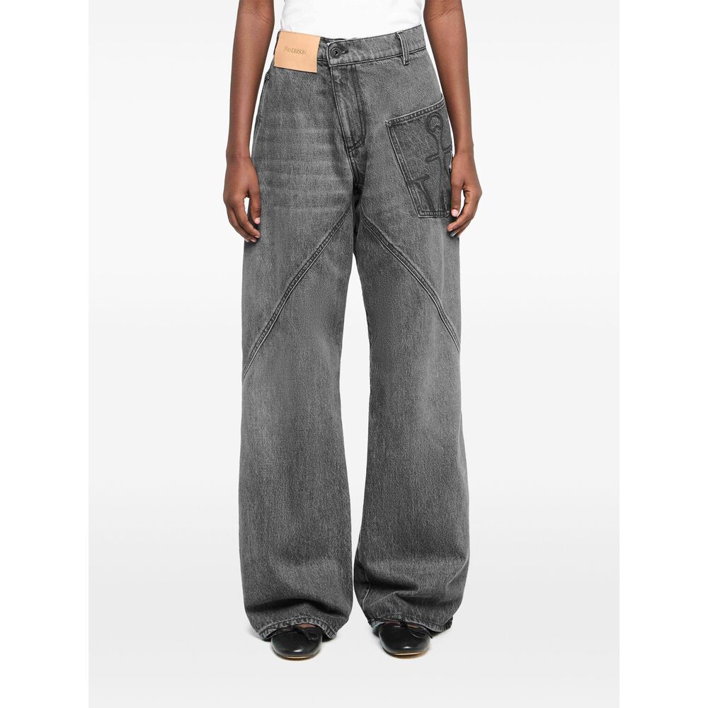 Jw Anderson Jeans - Grigio | ccdb2cc4a9c412d08ec8736c3982305d08e8f6f6