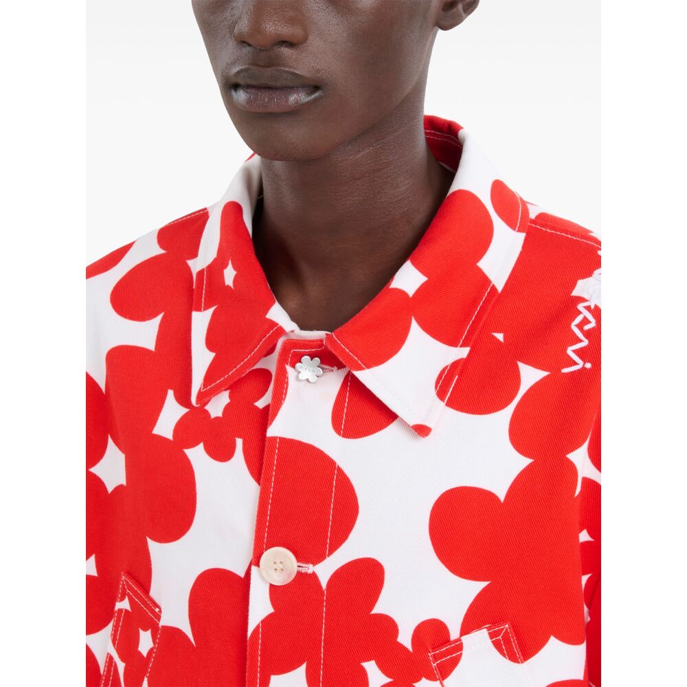 Marni Giacche - Rosso, Bianco | fd750869ce295bea4e2a7395b359e102bae776af
