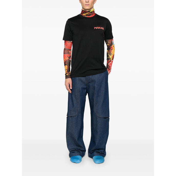 Marni T Shirt - Nero | d7911f8c6c322b9bbb80426866bd7c91f247fb99