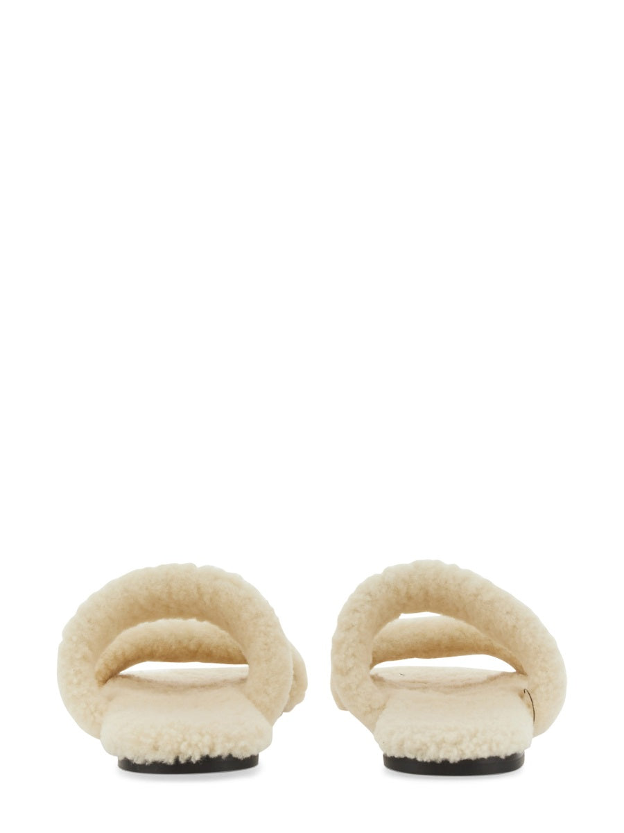 Saint Laurent Sandali - Bianco | Wanan Luxury