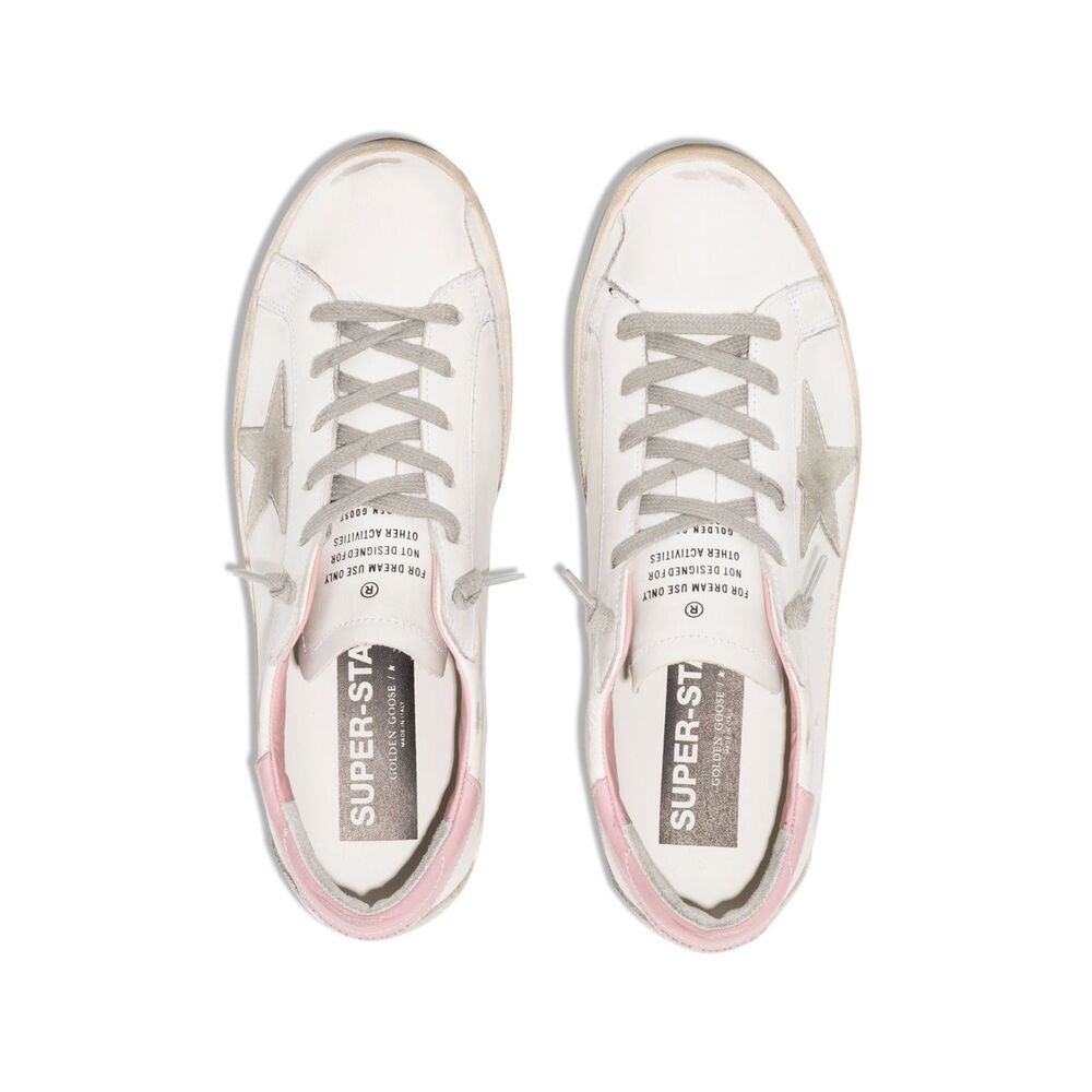 Golden Goose Sneakers - Bianco, Rosa | 8356e22dde609410d51e2d3543a696337b2d0354
