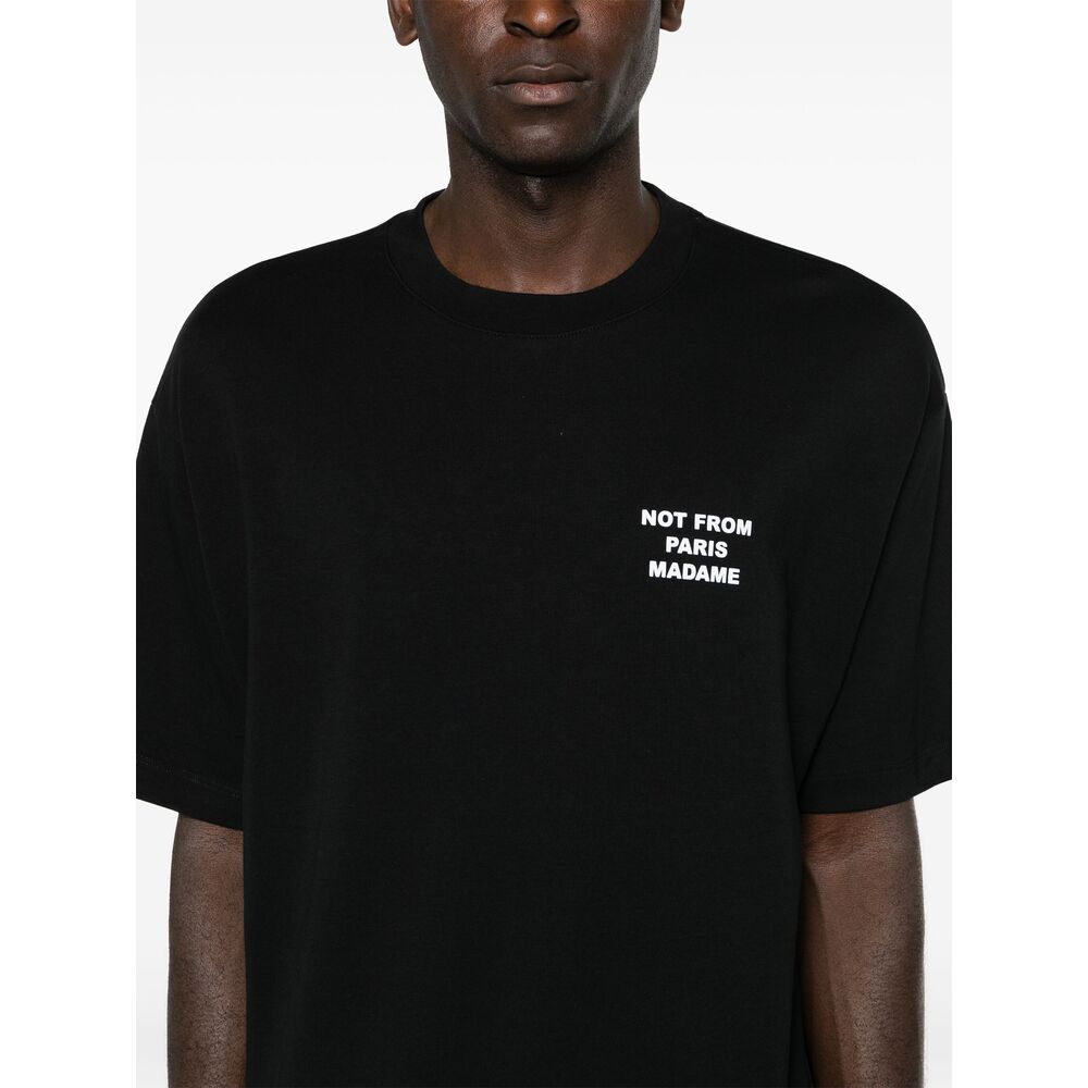 DrôLe De Monsieur T Shirt - Nero | 48824afbf293a3f1475465c3db9b8222dafb0c2c
