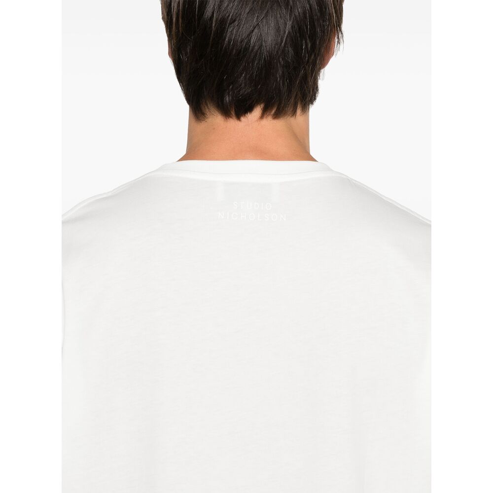 Studio Nicholson T Shirt - Bianco | 7f41742a91c98c6507bfc79d86fc03e4ac3c76f7