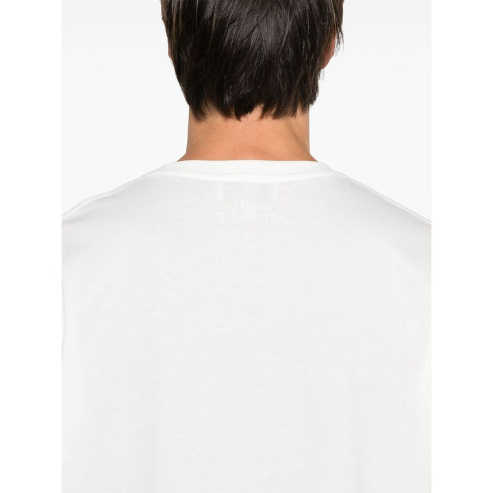 Studio Nicholson T Shirt - Bianco | 7f41742a91c98c6507bfc79d86fc03e4ac3c76f7
