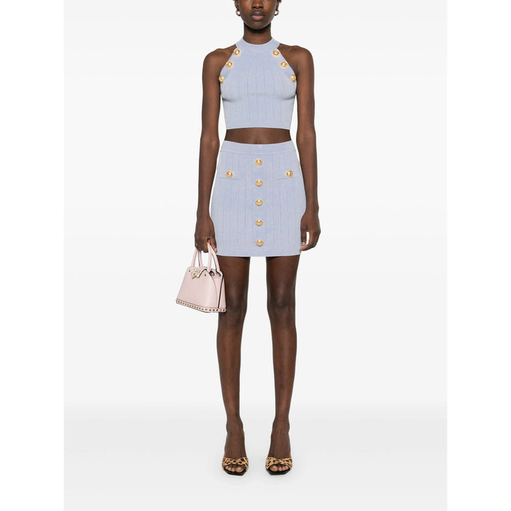 Balmain Gonne - Blu | 1f1396b28f2be05efe02de2fa12007eba65235d9