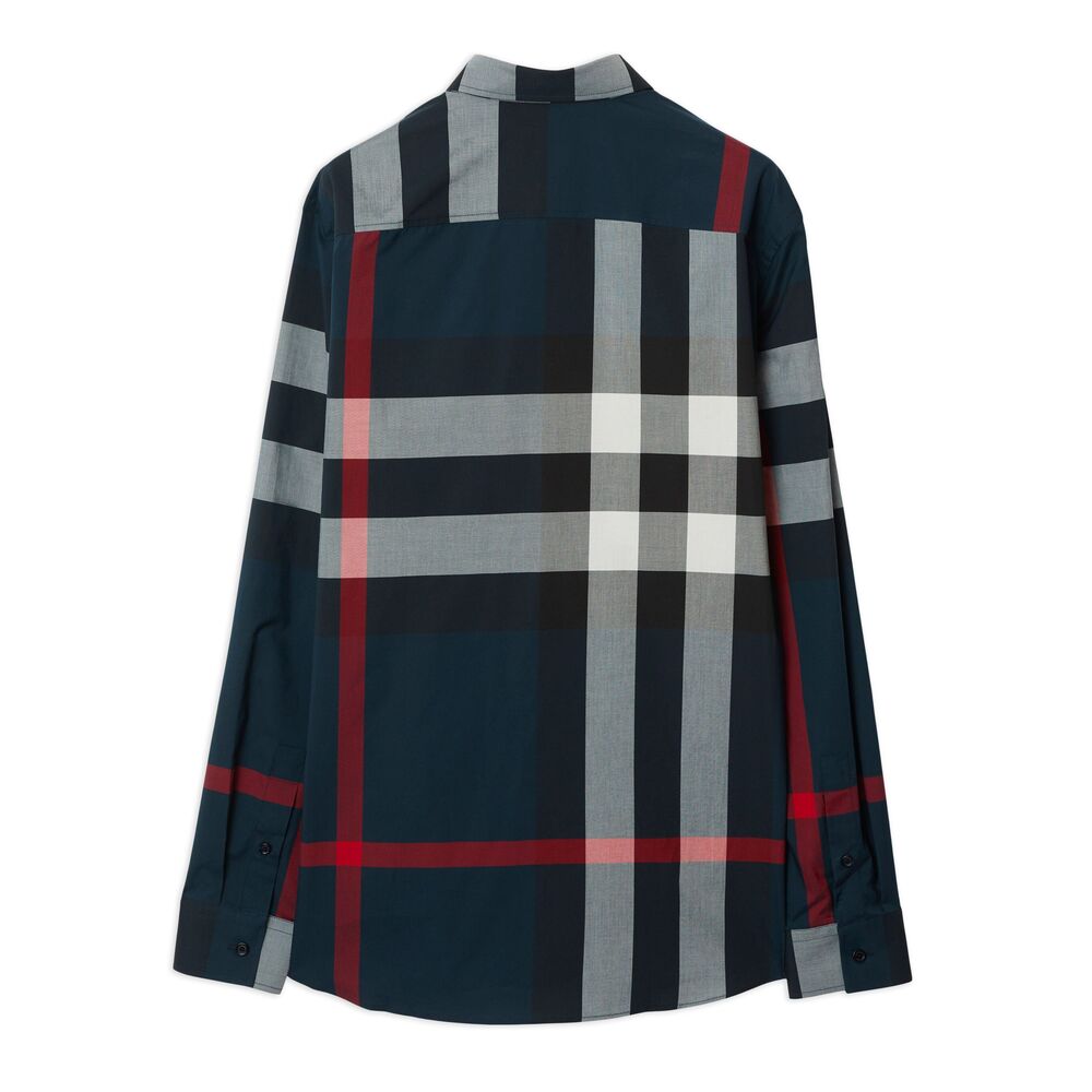 Burberry Camicie - Blu, Rosso | ce4d95c9e992957340d578062ddff8edd7b7b188