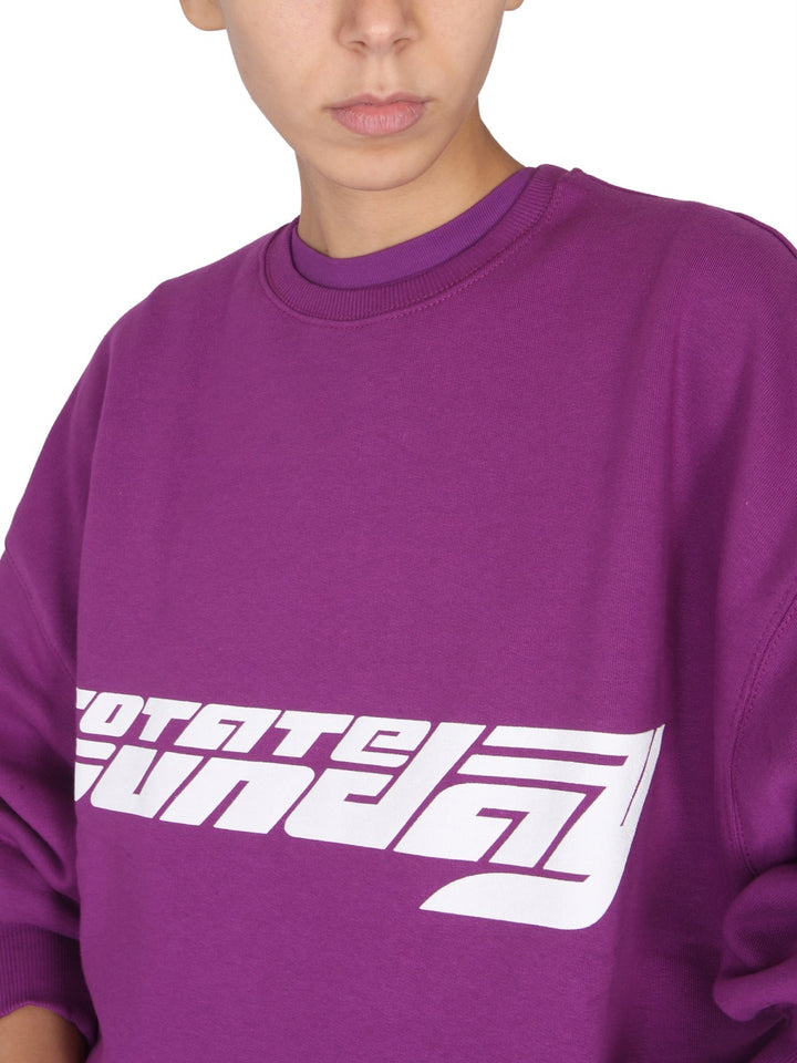 Rotate Birger Christensen Felpe - Viola | Wanan Luxury