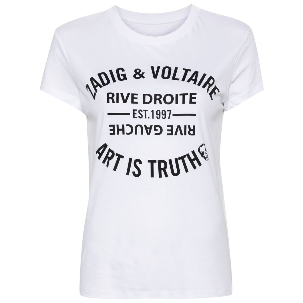 Zadig & Voltaire T Shirt - Bianco | 1c172f138420efb265277f3c1f08aec83f5a02bb
