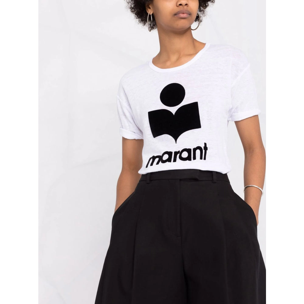Marant ÉToile T Shirt - Bianco | cb5dad75aea4c69a49bdb7873d859e0d64f94960