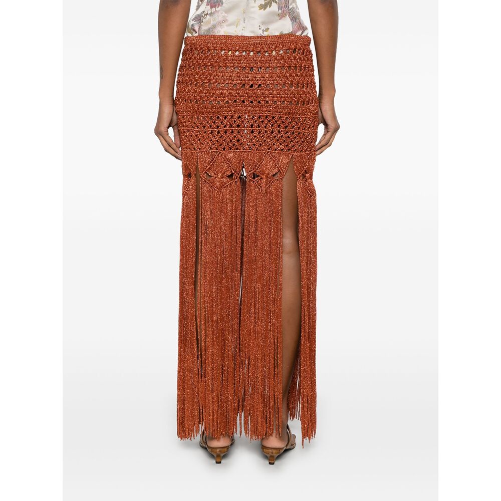 Alanui Gonne - Marrone | ed5d260eb3f14d8d0aa9abc6980e5bb0a94e777a