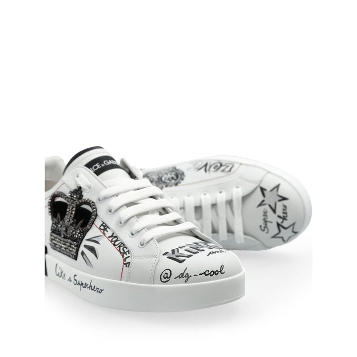 Dolce & Gabbana Sneakers - Bianco, Nero | 2d27a48465b1fc653c7d8823214e748620deb8b0