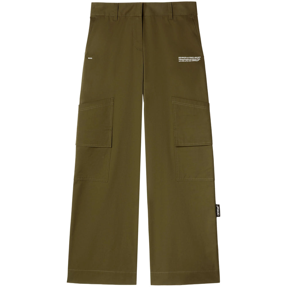 Off-White Pantaloni - Verde | 27e64e5368620cda1b6e736ecfbc91871c0b2c64
