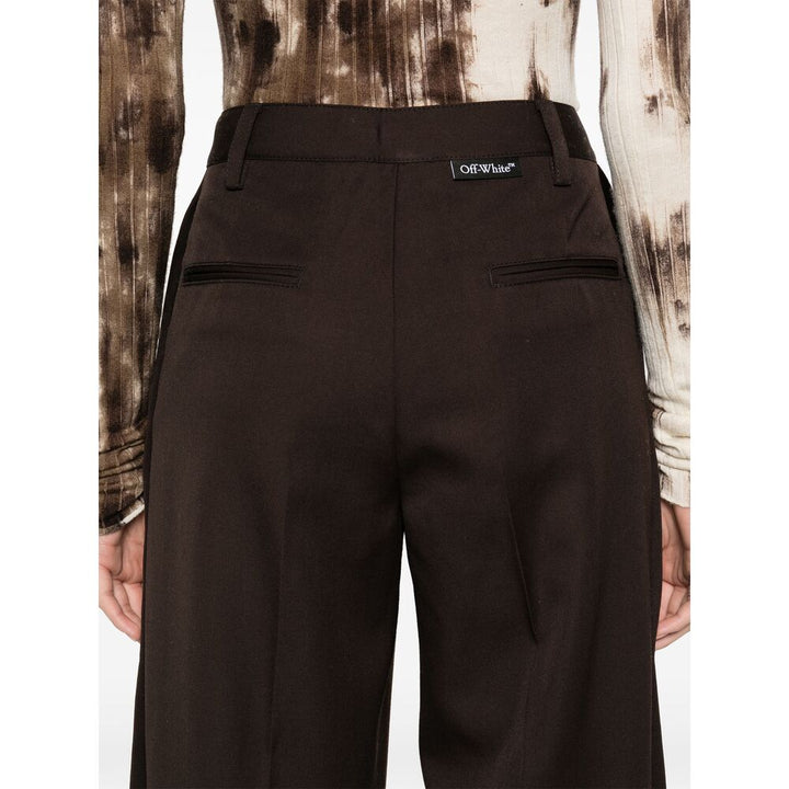 Off-White Pantaloni - Marrone | 97e8f8578852371aba3a13cb934268a242a2529a