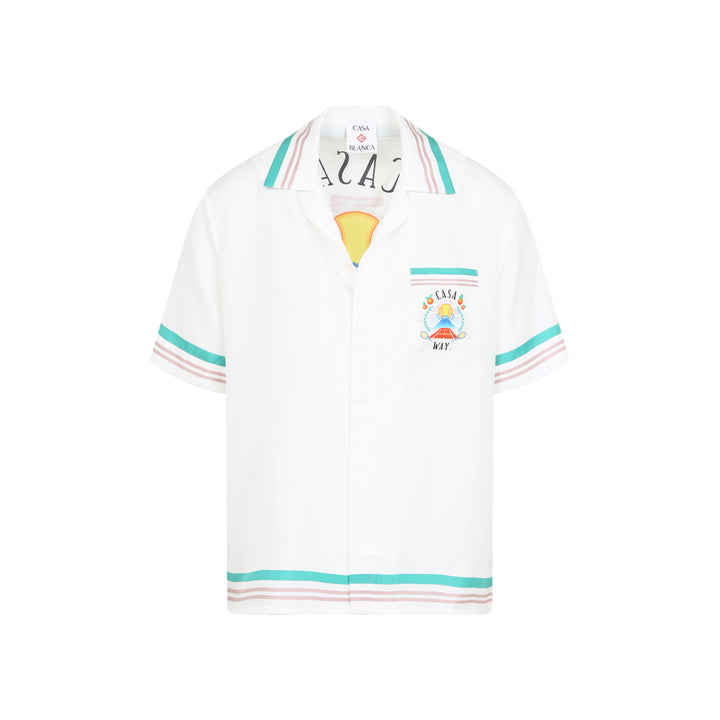 Casablanca Shirts - Bianco | ec099c6aa00a8983b586132e3a39058a42cd9368
