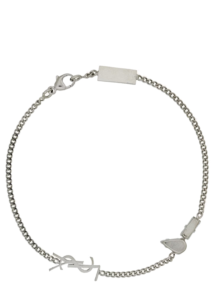 Saint Laurent Cassandre Gioielli - Silver | 3068d888b40e1bcabbd6e66471955394b10bc237