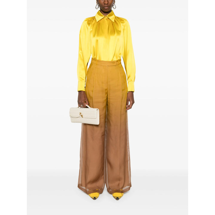 Max Mara Pianoforte Pantaloni - Giallo | 1e7607ec5f5a730b4a5455cf4d475f14ebf51c53