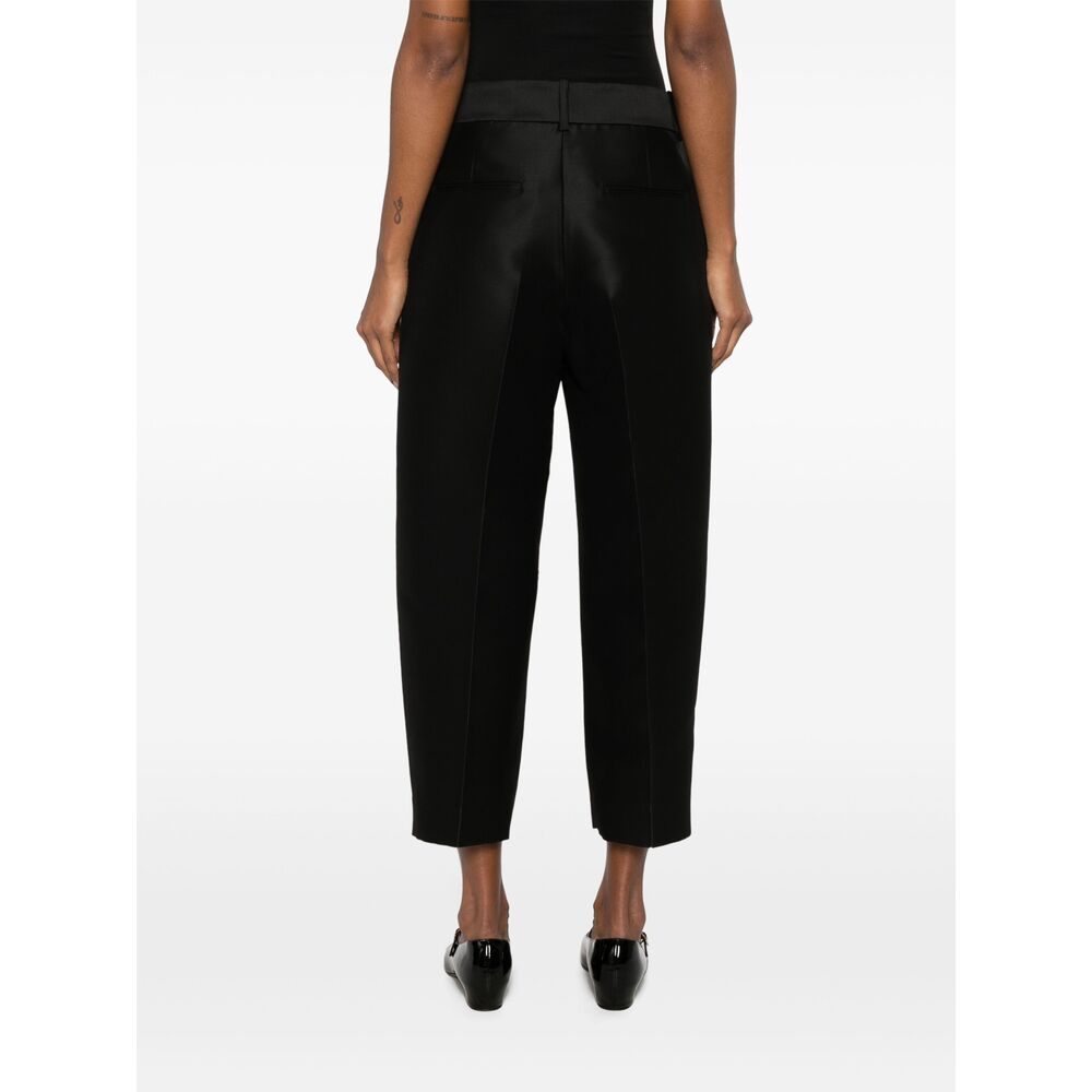 Khaite Pantaloni - Nero | c628858192dc90fbfd2e3ceea35a21ec324834e6