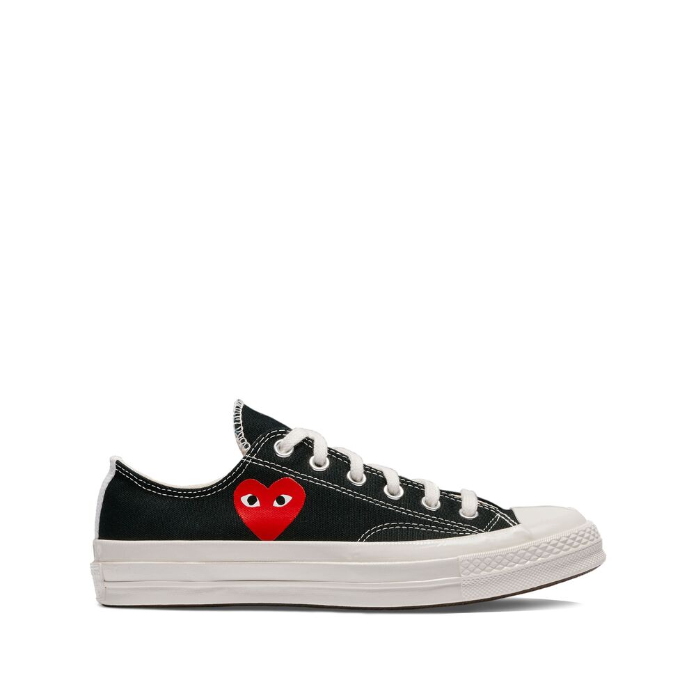 Converse X Comme Des GarÇOns Play Sneakers - Nero | fe609658a96f94e86ebff3336fa7ce24a357b64c