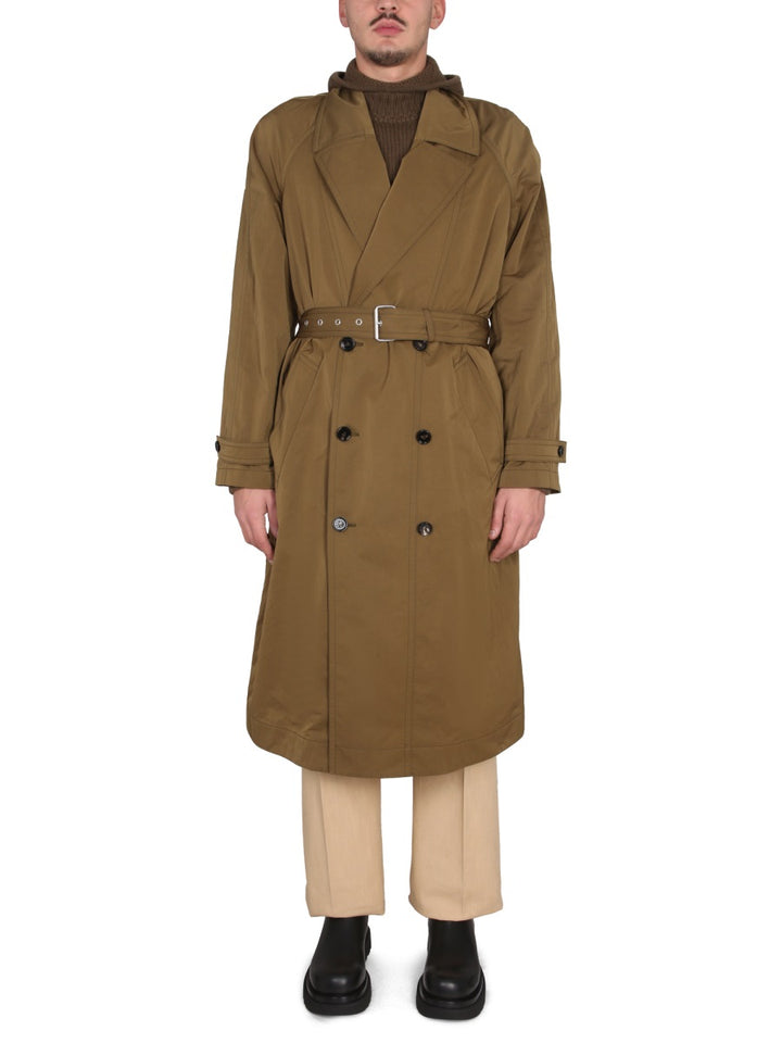 Bottega Veneta Trench e Impermeabili - Military Green | 06ca445a35b1f8509d20d2338a340499d8b04904