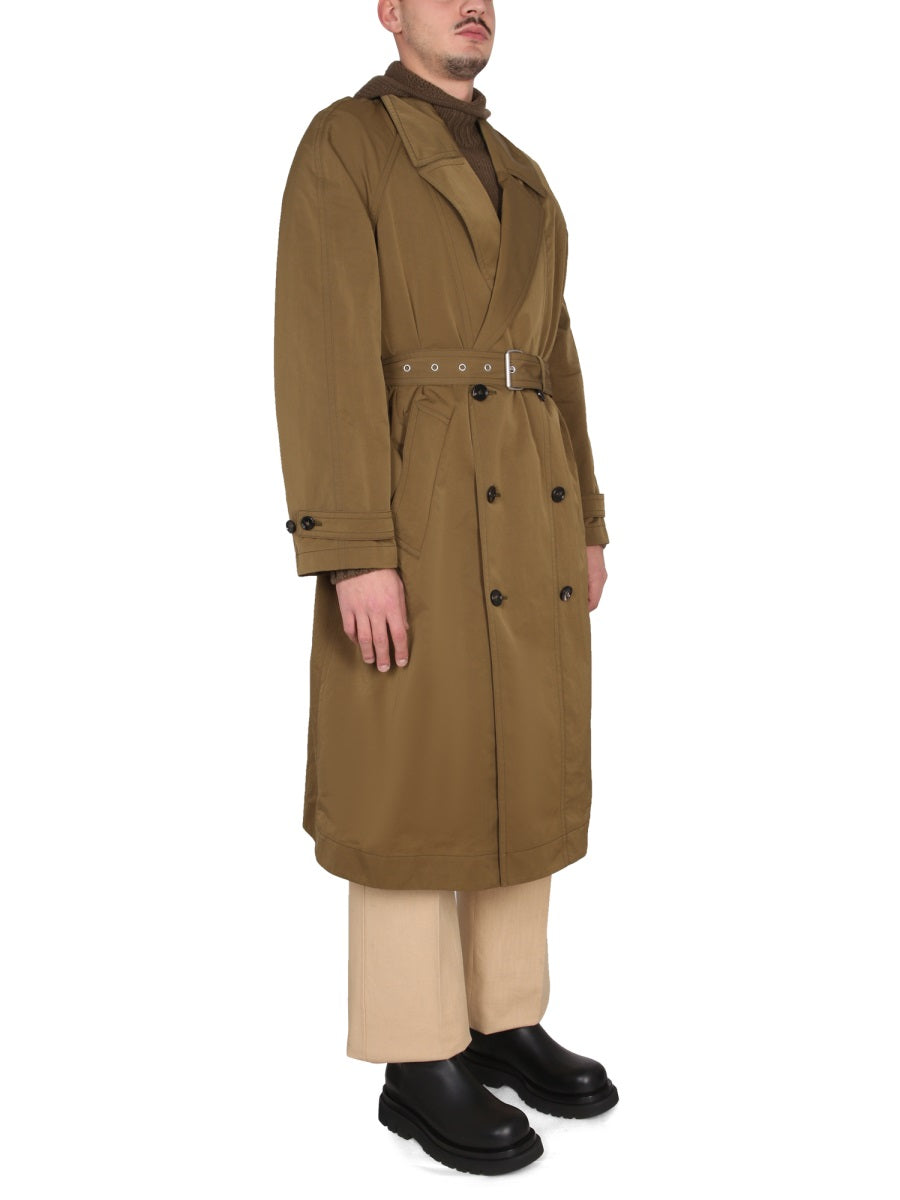 Bottega Veneta Trench e Impermeabili - Military Green | 553c921138cc938722bc9500c54e23d1225350a4