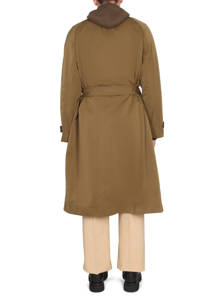 Bottega Veneta Trench e Impermeabili - Military Green | 845ac48ae448239f82a097d96cf4564a06fa83f0