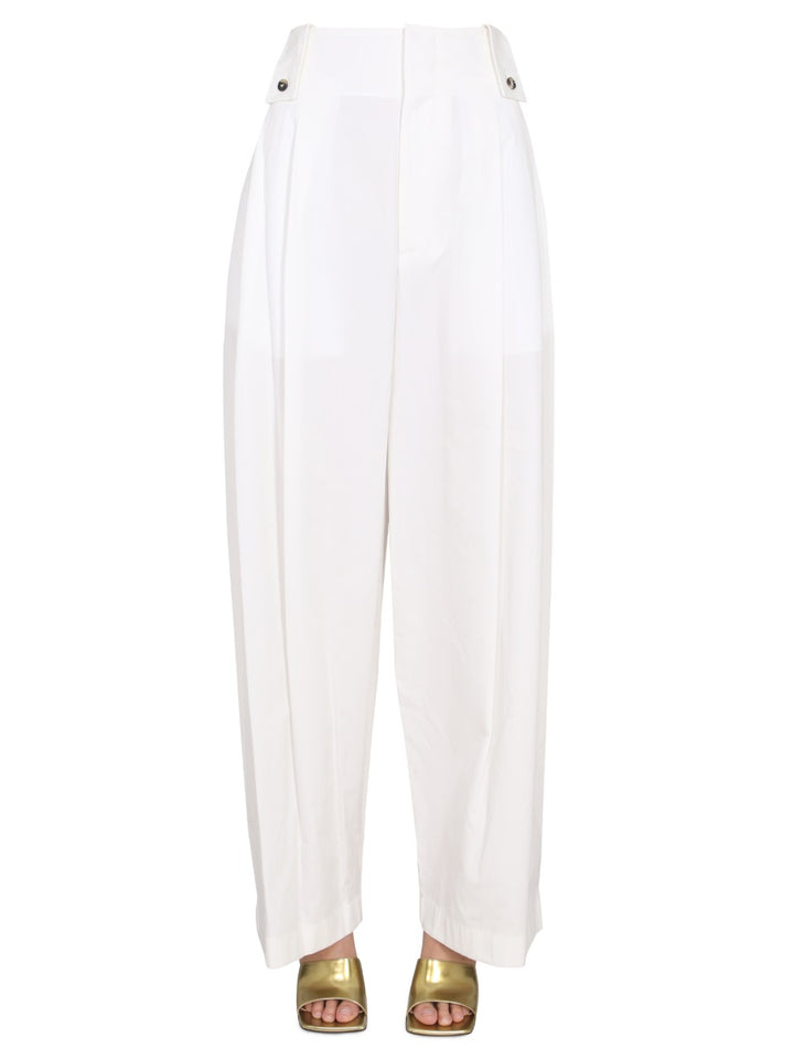 Bottega Veneta Pantaloni - Ivory | 98e7af72fa5d9ccc451631bc748cfe47cd049591