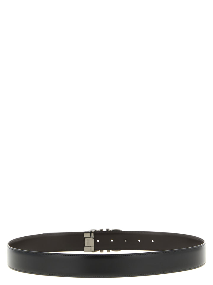 Ferragamo Double Gancini Cinture - Multicolor | 09ebe3a4f2da90c235626d5b9bab272924d90421