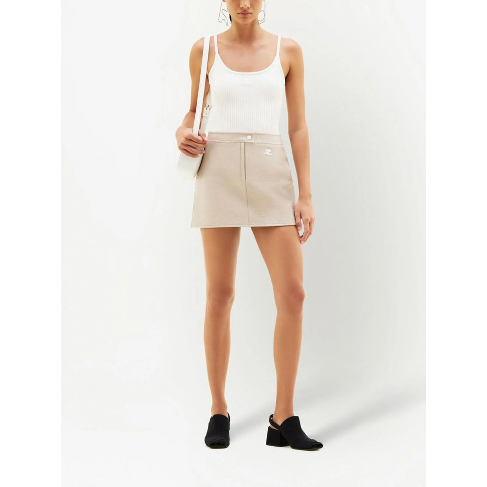 CourrèGes Top - Bianco | 46247cf76aa7226c94367bc3493d91e32fed10c9