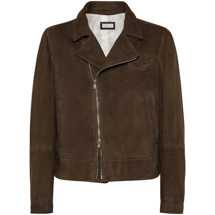 Brunello Cucinelli Leather Outerwears - Marrone | 90f5d2dc45aa6aae04a74c39a3065ed918862d5b