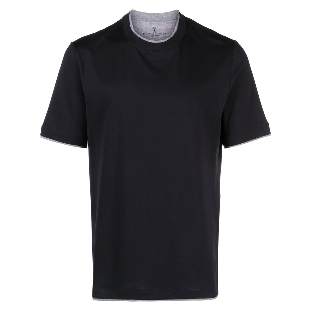 Brunello Cucinelli T Shirt - Blu | 951fe4a59194acd9827985a31365286def956e33