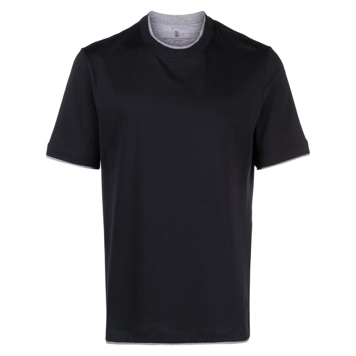 Brunello Cucinelli T Shirt - Blu | 951fe4a59194acd9827985a31365286def956e33