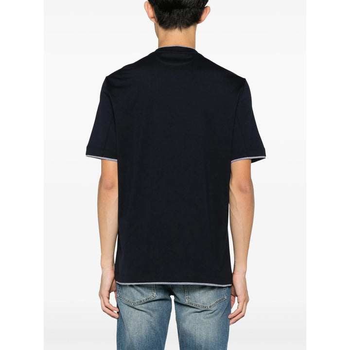 Brunello Cucinelli T Shirt - Blu | c78da8e7b980f96b9cec9c51e0c049ea1be3ab28
