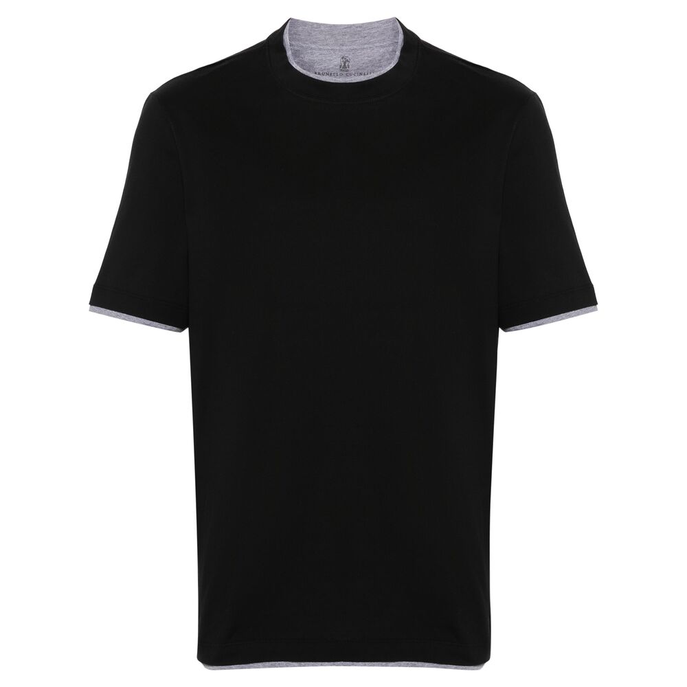 Brunello Cucinelli T Shirt - Nero | 762561b646737e3fe295a3942c31397a6909740d