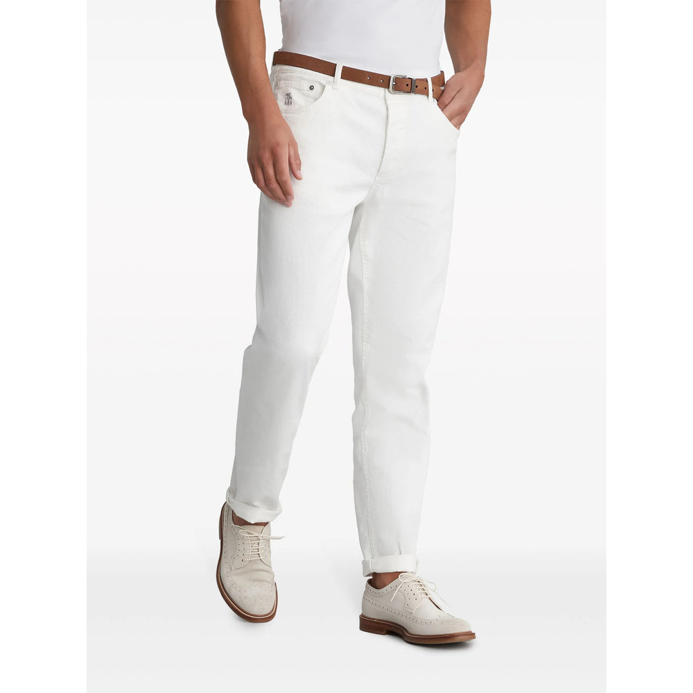 Brunello Cucinelli Jeans - Bianco | e87bd41c9a6f99ad4f1cf667733bffa01367cfe3
