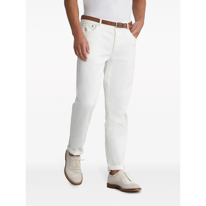 Brunello Cucinelli Jeans - Bianco | e87bd41c9a6f99ad4f1cf667733bffa01367cfe3
