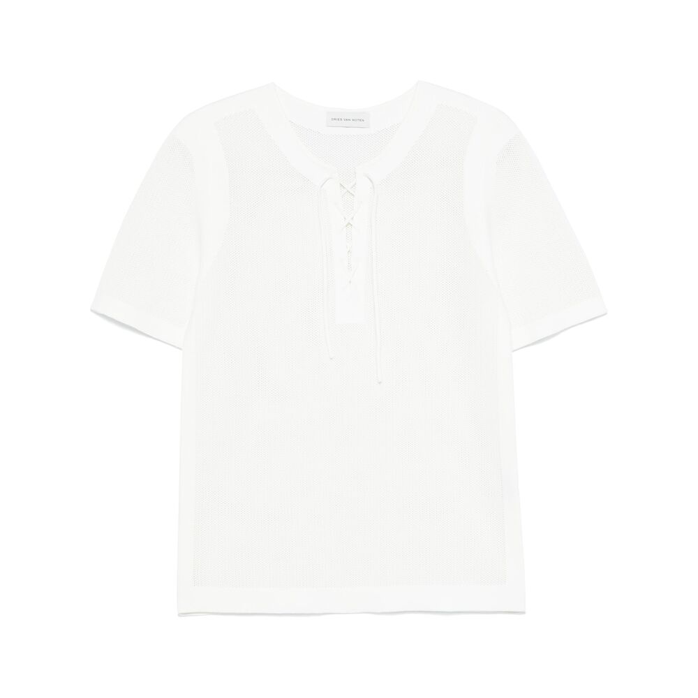 Dries Van Noten Maglioni - Bianco | e81bff0c69bf825aeb60793e6683df7e424cb964