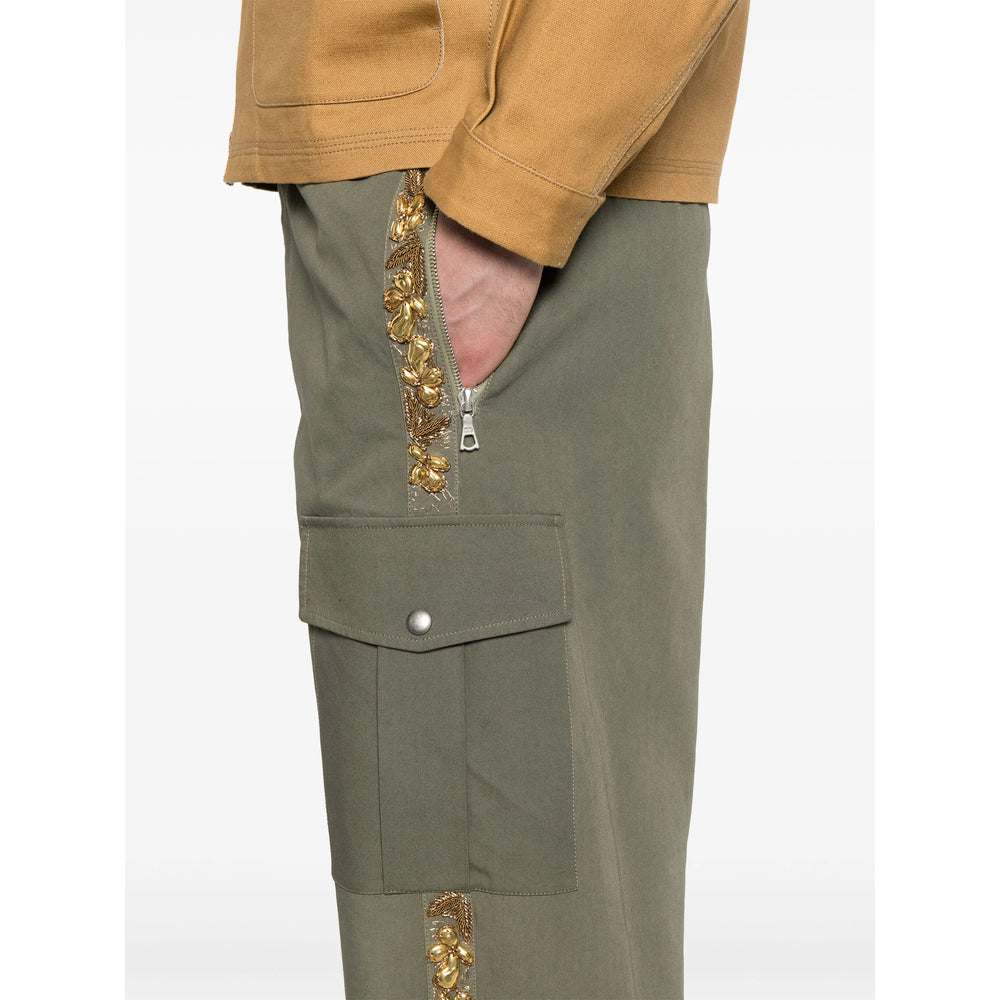 Dries Van Noten Pantaloni - Verde | 968713d7c8d9eb9e9bfc73938a2894e945454992